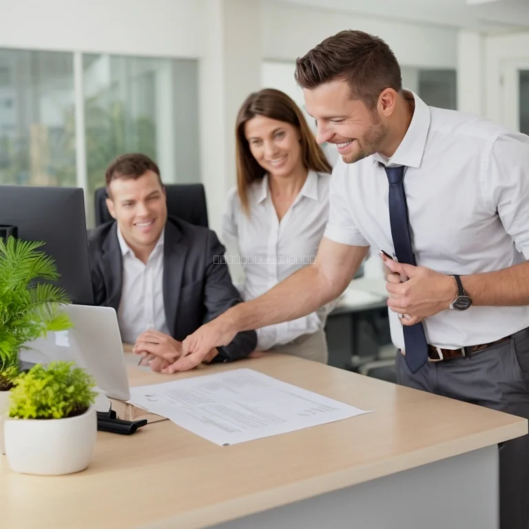 Interfaz de la plataforma EstateEDeal mostrando una transacción inmobiliaria